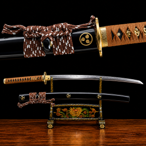 Katana Reiken (Ocel T10 con Vera Pelle di Razza)