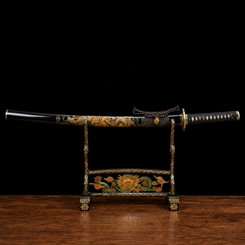 Katana Hanafubuki (Ocel T10 con Hamon Choji Autentický)