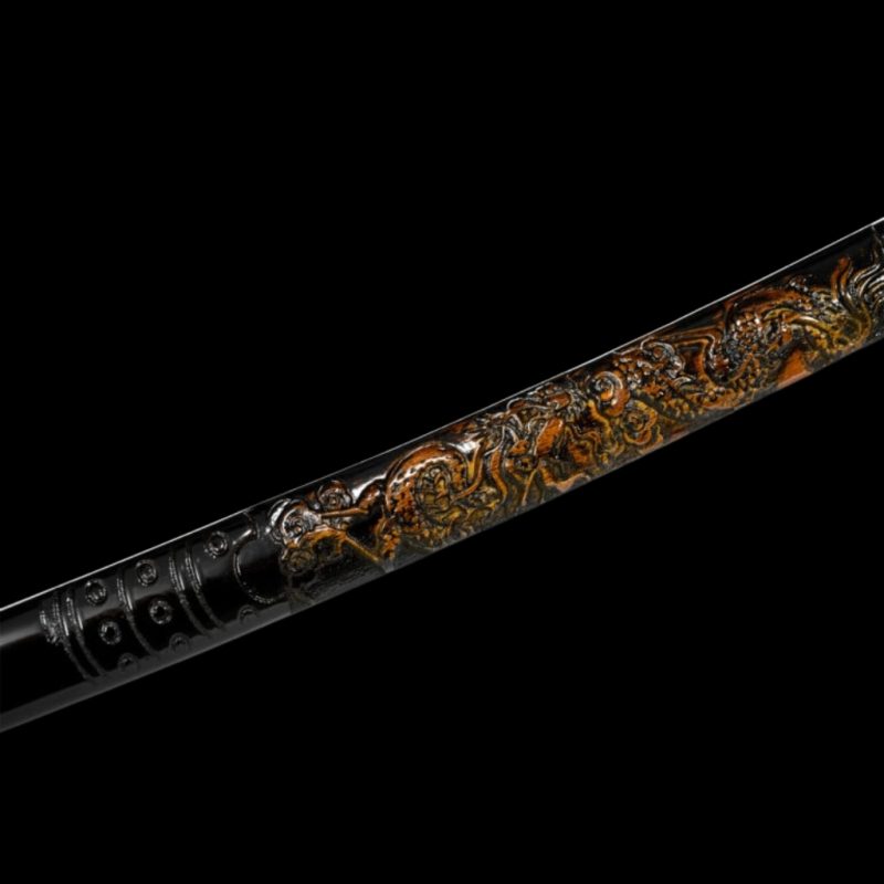 Katana Hanafubuki (Ocel T10 con Hamon Choji Autentický)