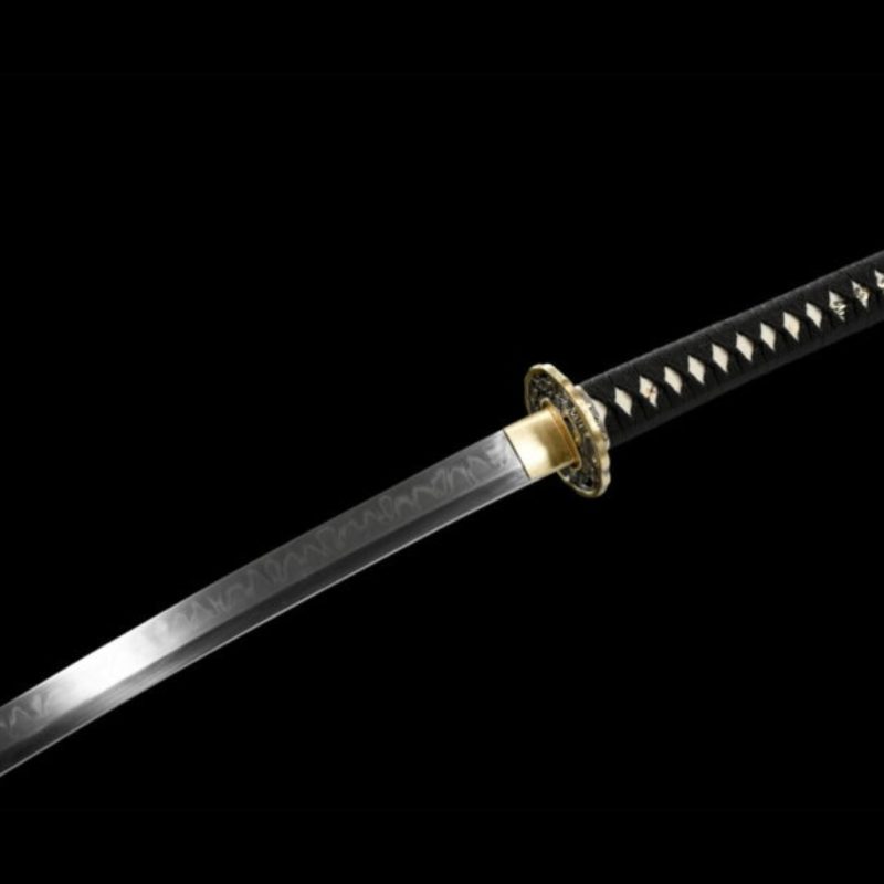 Katana Hanafubuki (Ocel T10 con Hamon Choji Autentický)