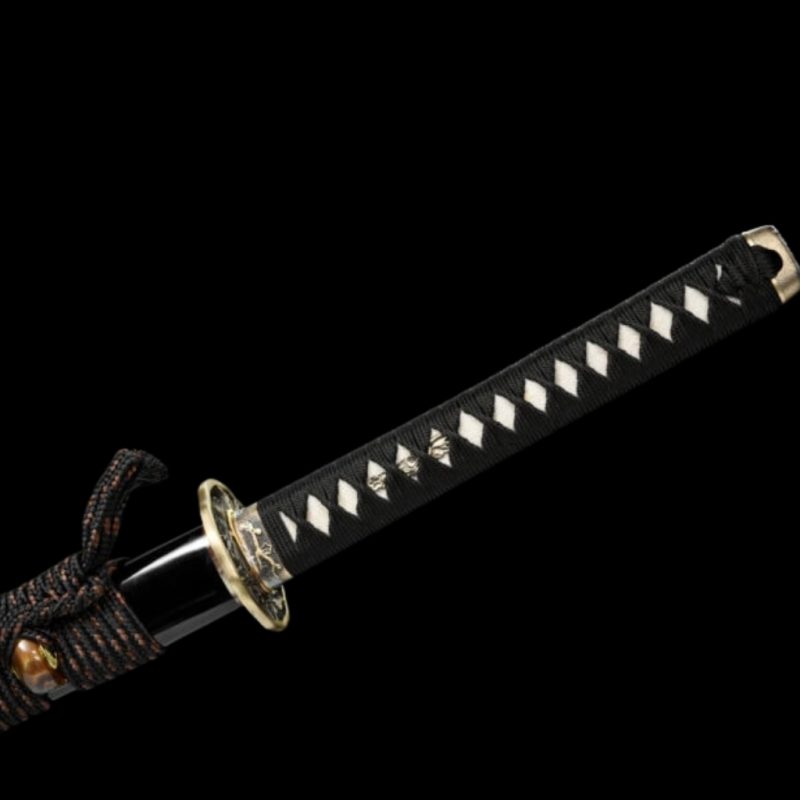 Katana Hanafubuki (Ocel T10 con Hamon Choji Autentický)