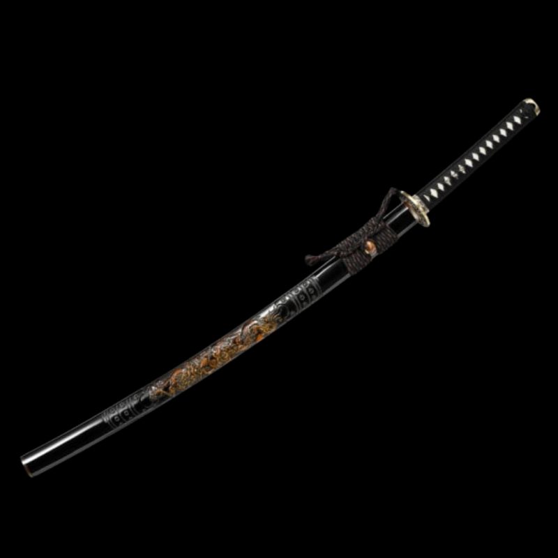 Katana Hanafubuki (Ocel T10 con Hamon Choji Autentický)
