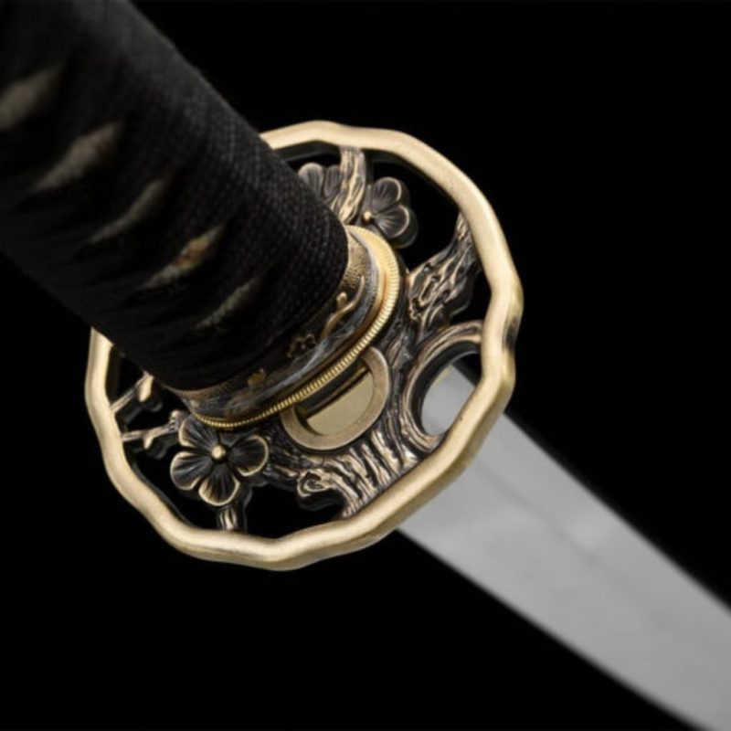 Katana Hanafubuki (Ocel T10 con Hamon Choji Autentický)