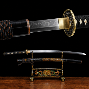 Katana Hanafubuki (Ocel T10 con Hamon Choji Autentický)