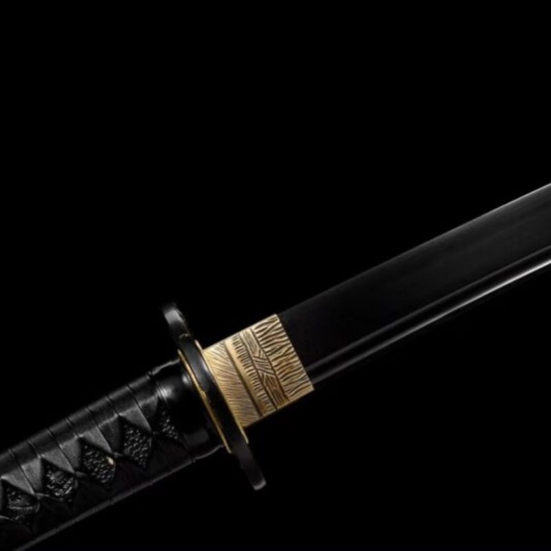 Katana Night (Ocel Uhlík 1060: Čepel Černá)