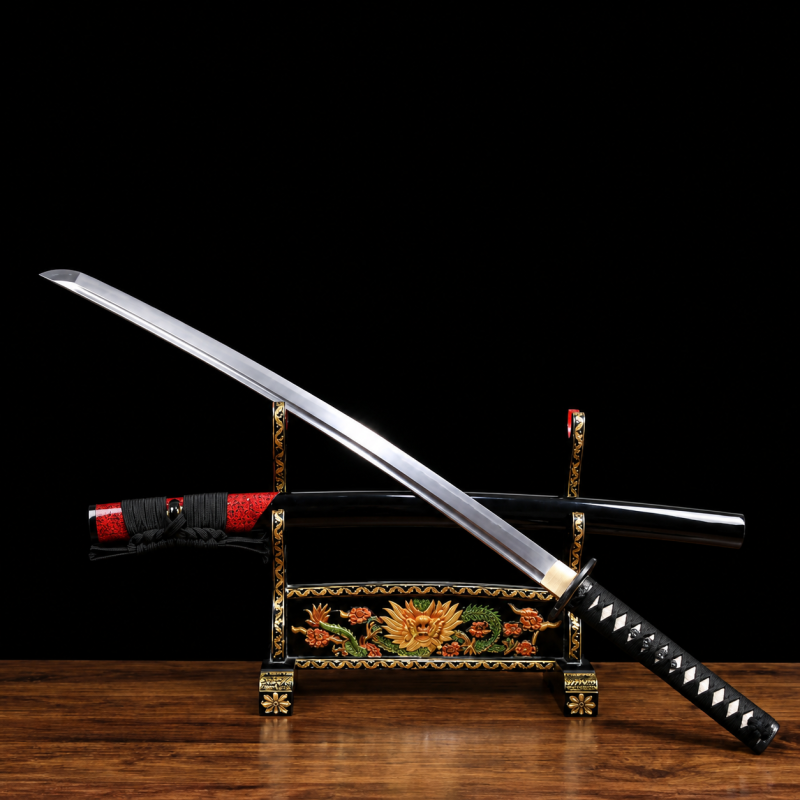 Katana Tsugumi (Ocel Uhlík 1060 con Hamon Autentický)