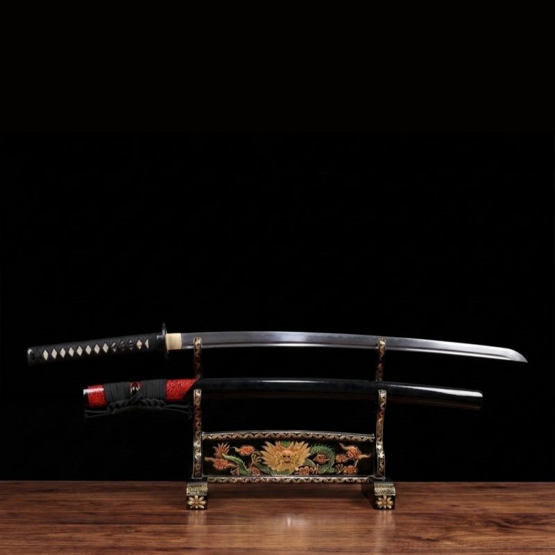 Katana Tsugumi (Ocel Uhlík 1060 con Hamon Autentický)