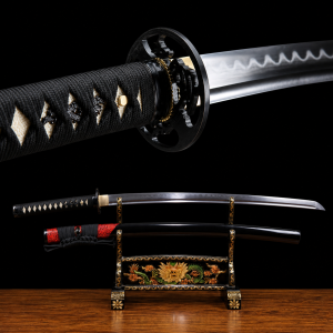 Katana Tsugumi (Ocel Uhlík 1060 con Hamon Autentický)