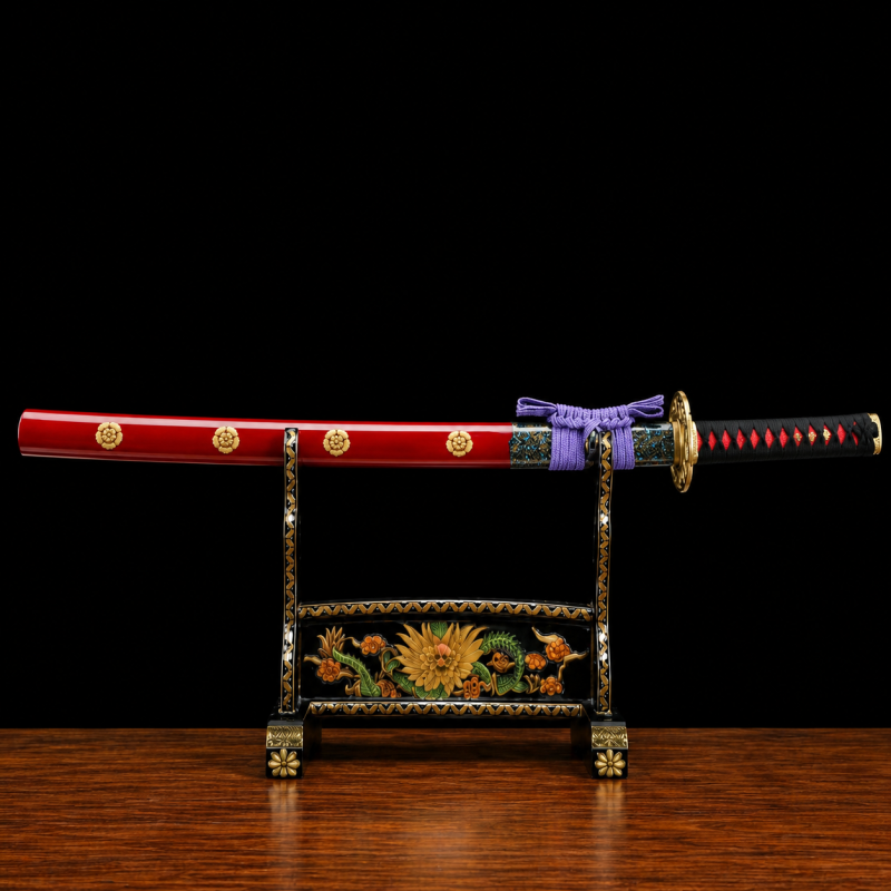 Katana Murasame (Ocel Uhlík 1095 con Hamon Autentický)