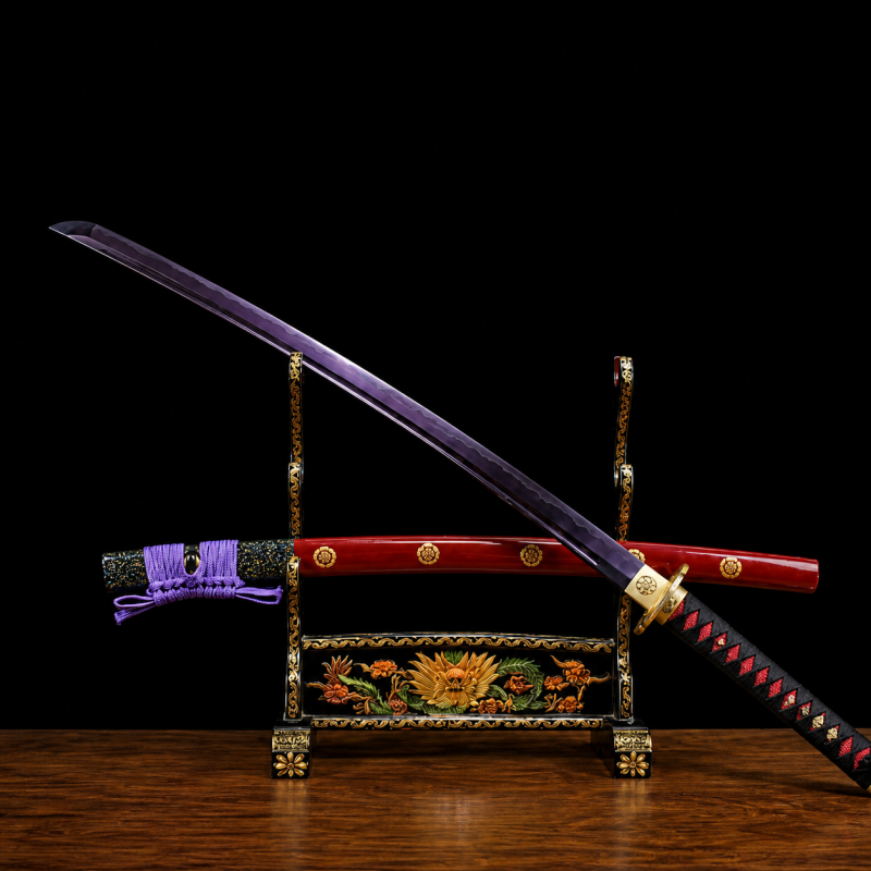 Katana Murasame (Ocel Uhlík 1095 con Hamon Autentický)