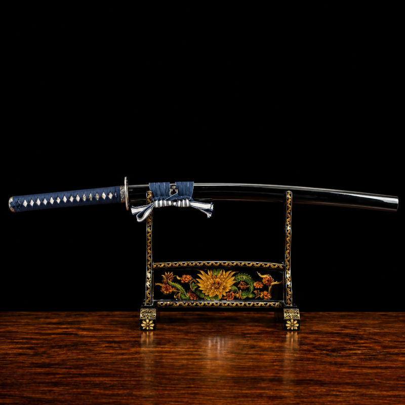 Katana Fujin (Ocel T10 con Hamon Hitatsura)