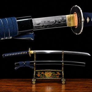 Katana Fujin (Ocel T10 con Hamon Hitatsura)