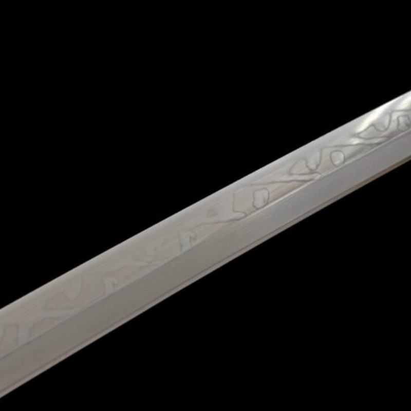 Katana Amaterasu (Ocel T10 con Hamon Autentický e Pelle di Razza)
