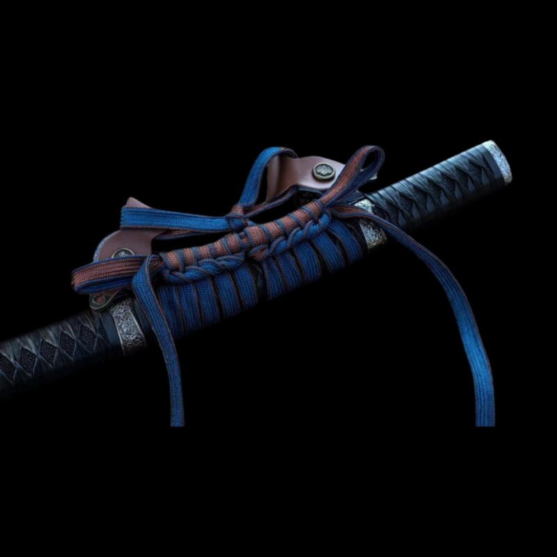 Katana Akane (Ocel T10 con Hamon Autentický e Pelle di Razza)