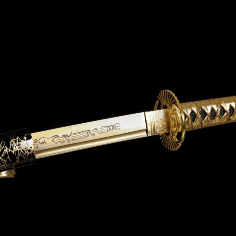 Katana Kohaku (Ocel Uhlík 1095 Dorato)
