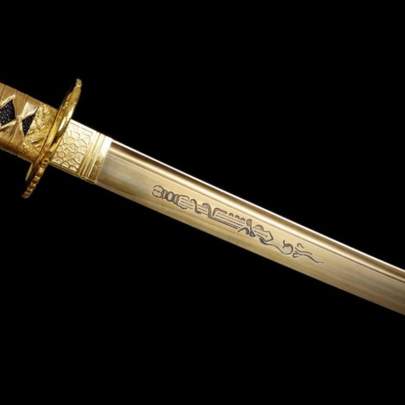 Katana Kohaku (Ocel Uhlík 1095 Dorato)