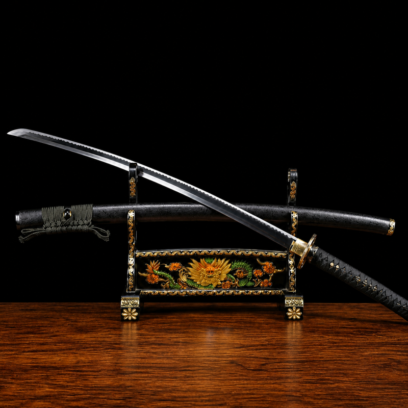 Katana Setsuna (Ocel 1095 Lucidato a Mano)