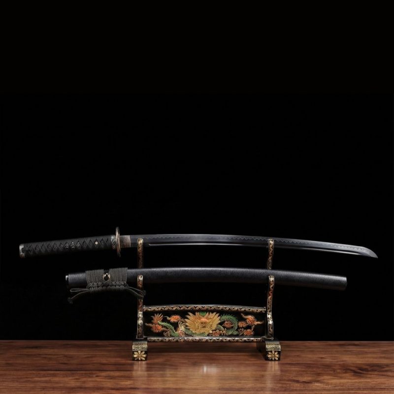 Katana Setsuna (Ocel 1095 Lucidato a Mano)