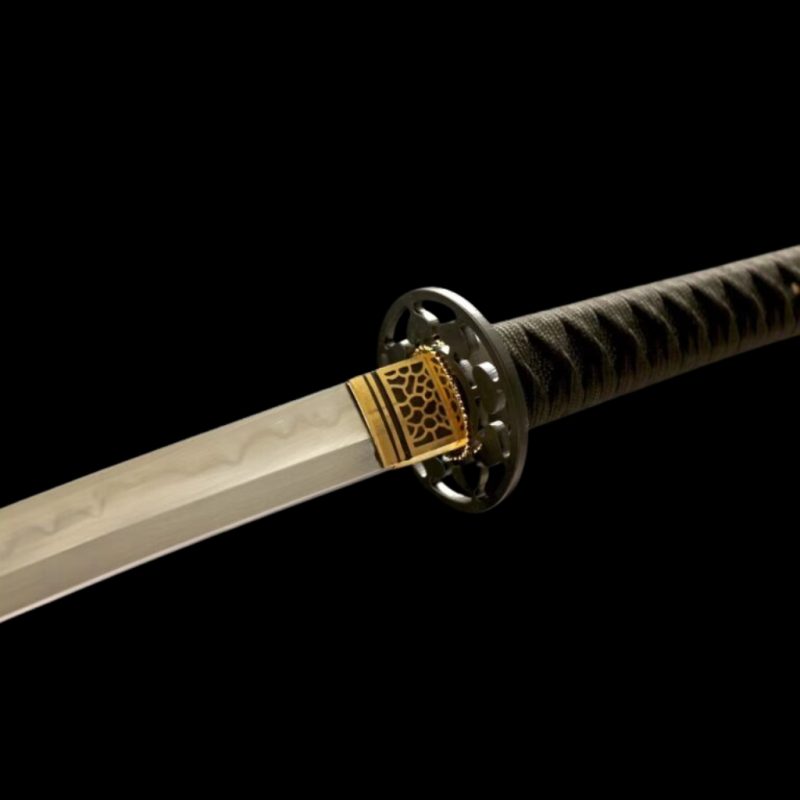 Katana Reizan (Ocel Uhlík 1060 con Vera Pelle di Razza)