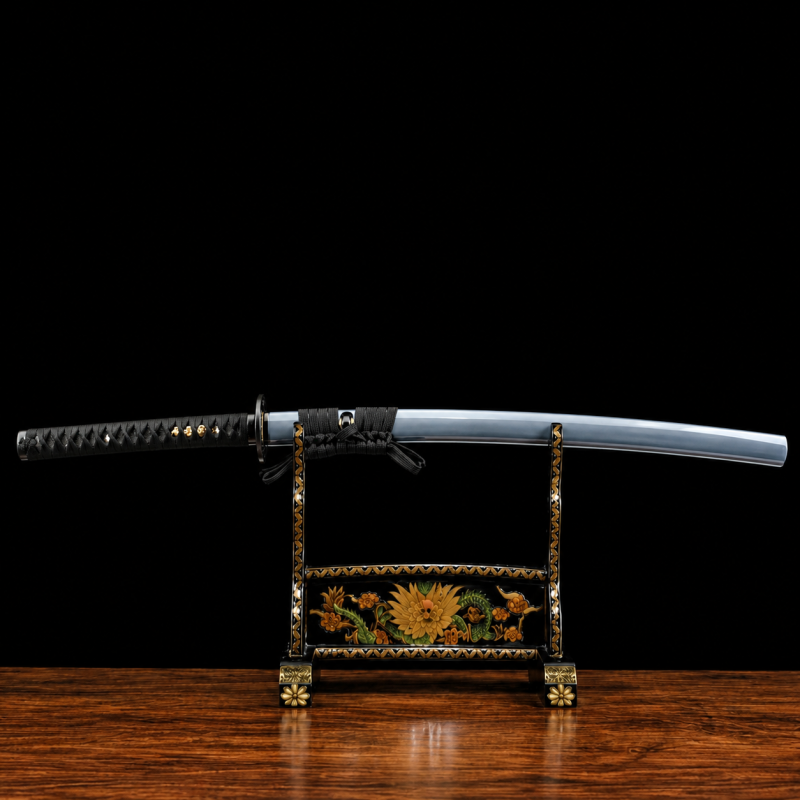 Katana Akizora (Ocel Uhlík 1060 con Hamon Autentický)
