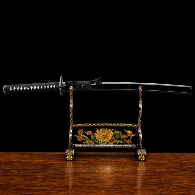 Katana Seiryu (Ocel T10 con Hamon Autentický)