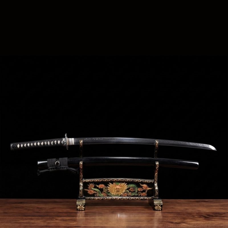 Katana Seiryu (Ocel T10 con Hamon Autentický)