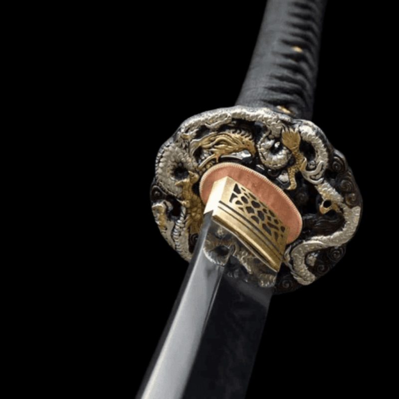 Katana Seiryu (Ocel T10 con Hamon Autentický)