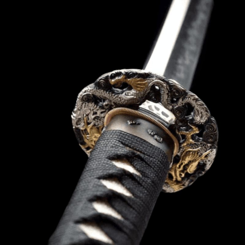 Katana Seiryu (Ocel T10 con Hamon Autentický)