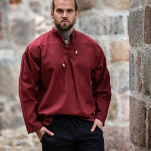 Camicia středověký "Ansbert" Červená