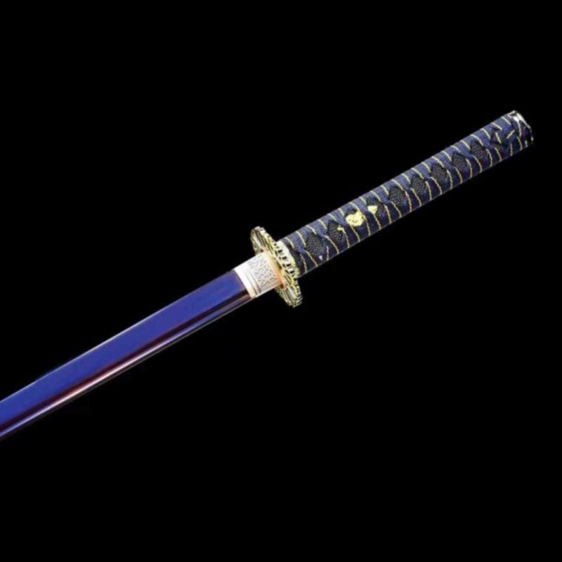 Ninjato Amethyst (Ocel Manganese con Provedení Ametista)
