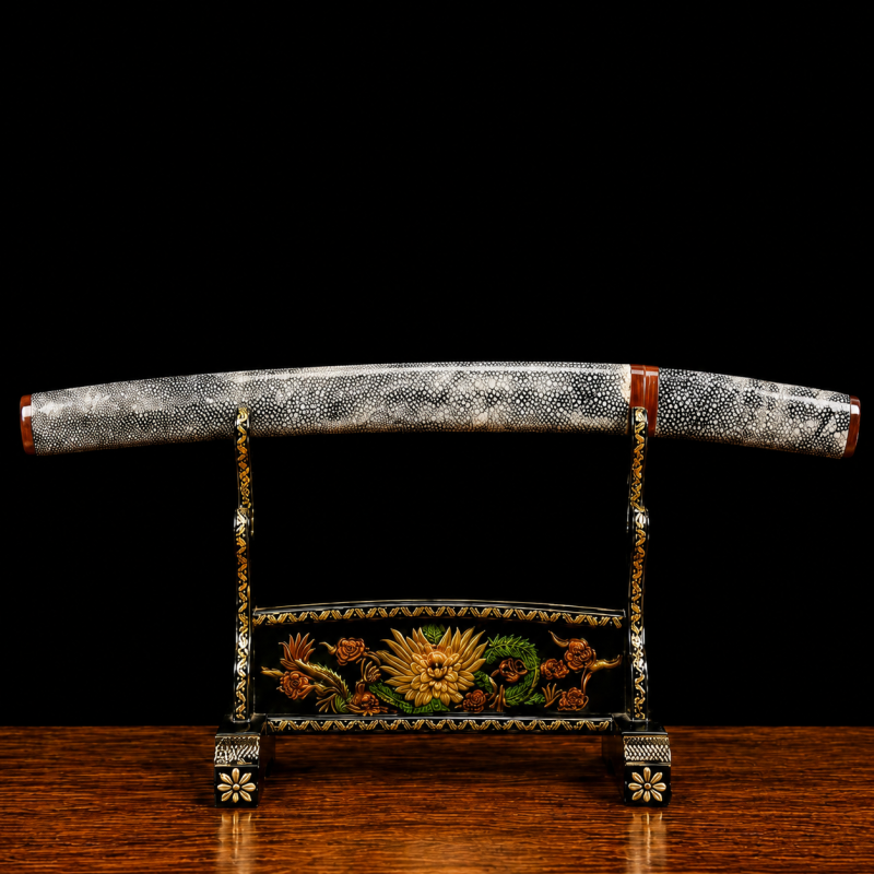 Tanto Eniwa (Ocel T10 con Hamon Choji Autentický)