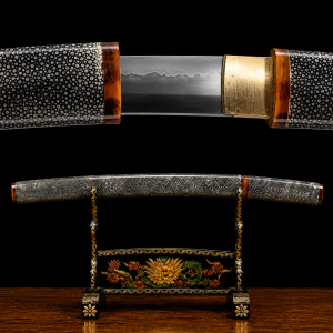 Tanto Eniwa (Ocel T10 con Hamon Choji Autentický)
