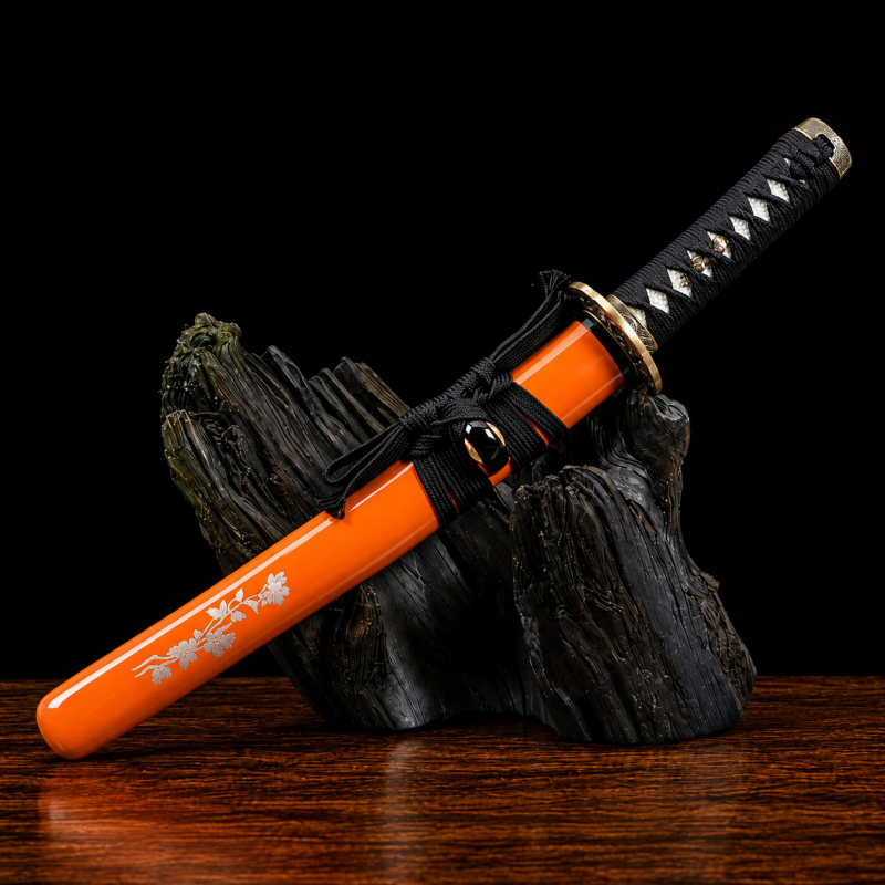 Tanto Urayasu (Ocel T10 con Hamon Autentický)