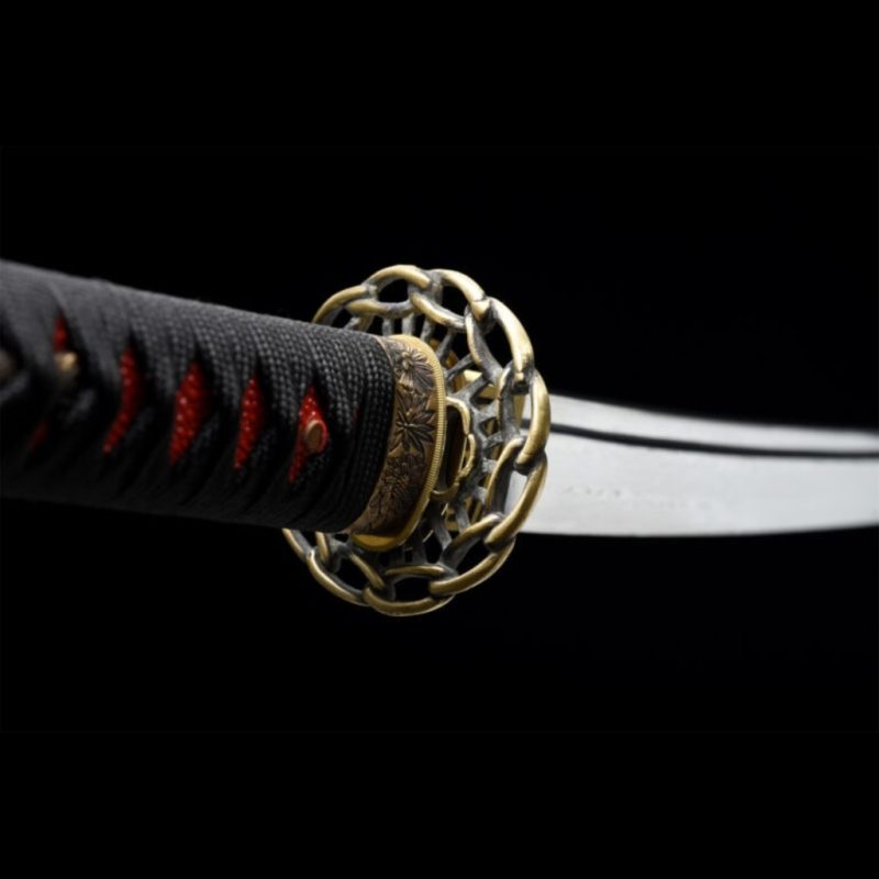 Wakizashi Kodachi Maizuru (Ocel Damašek)