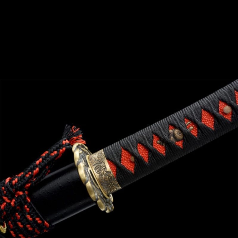 Wakizashi Kodachi Maizuru (Ocel Damašek)