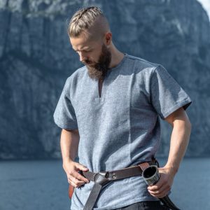 Tunica vikingská a maniche corte "Edmund"