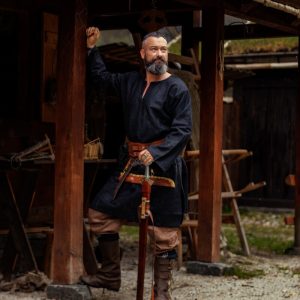 Tunica vikingská in lana "Olvisson"