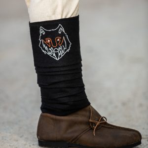 Bende molletières vikingské in lana "Fenrir"